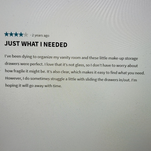 NEW Richard Homewares 3 Drawer Organizer - Picture 10 of 10